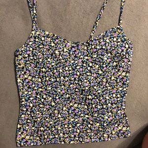 Floral tank top